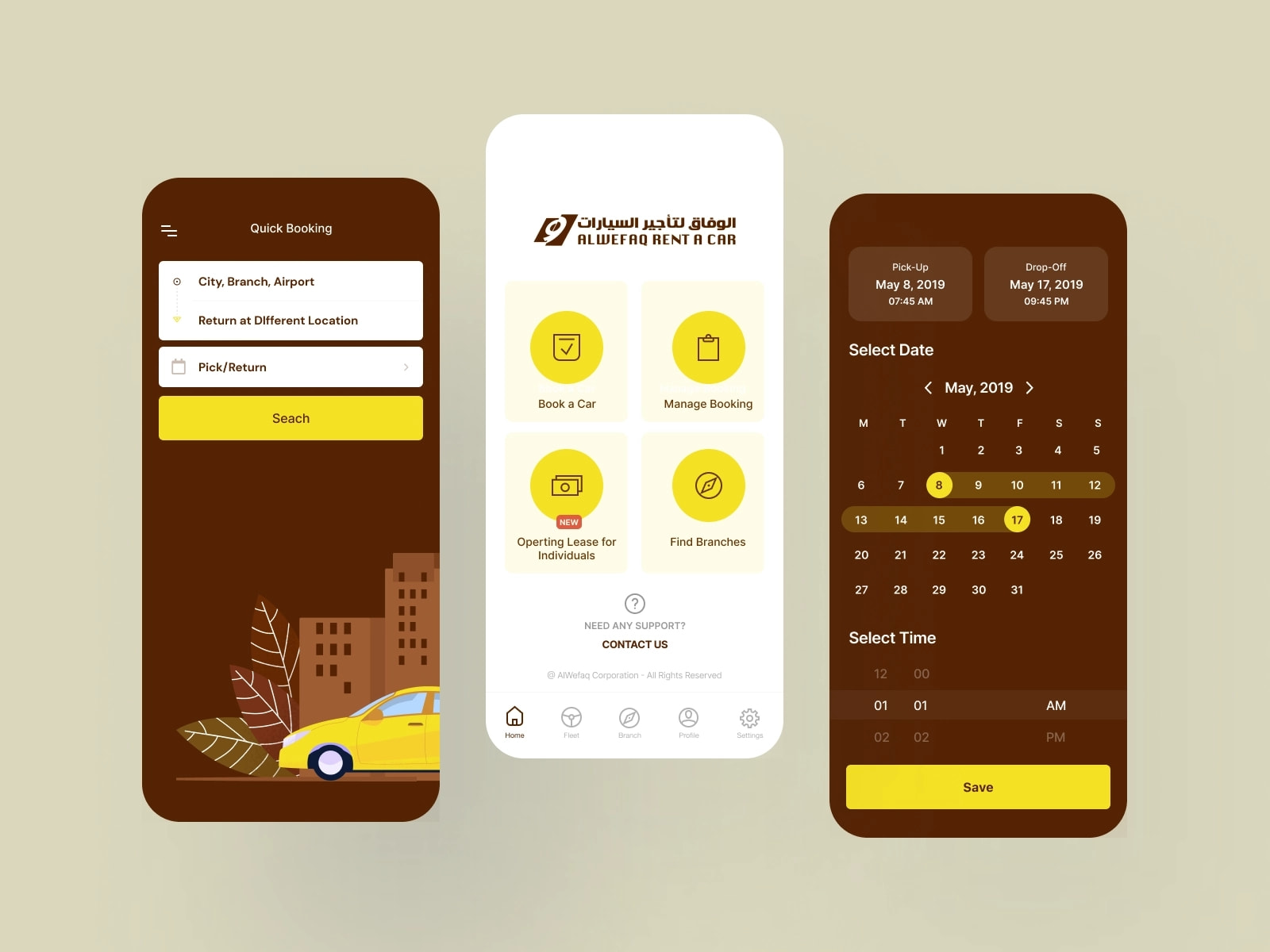 图片[1]-租车iOS App用户界面-Deise