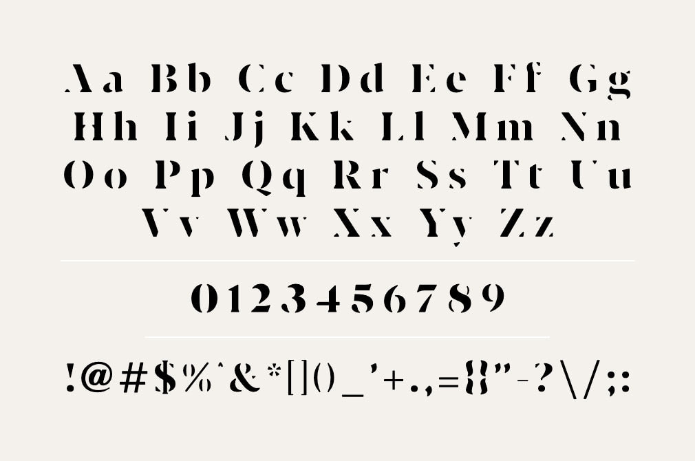 Modernist Milk现代牛奶艺术字体插图(2) Modernist Milk现代牛奶艺术字体