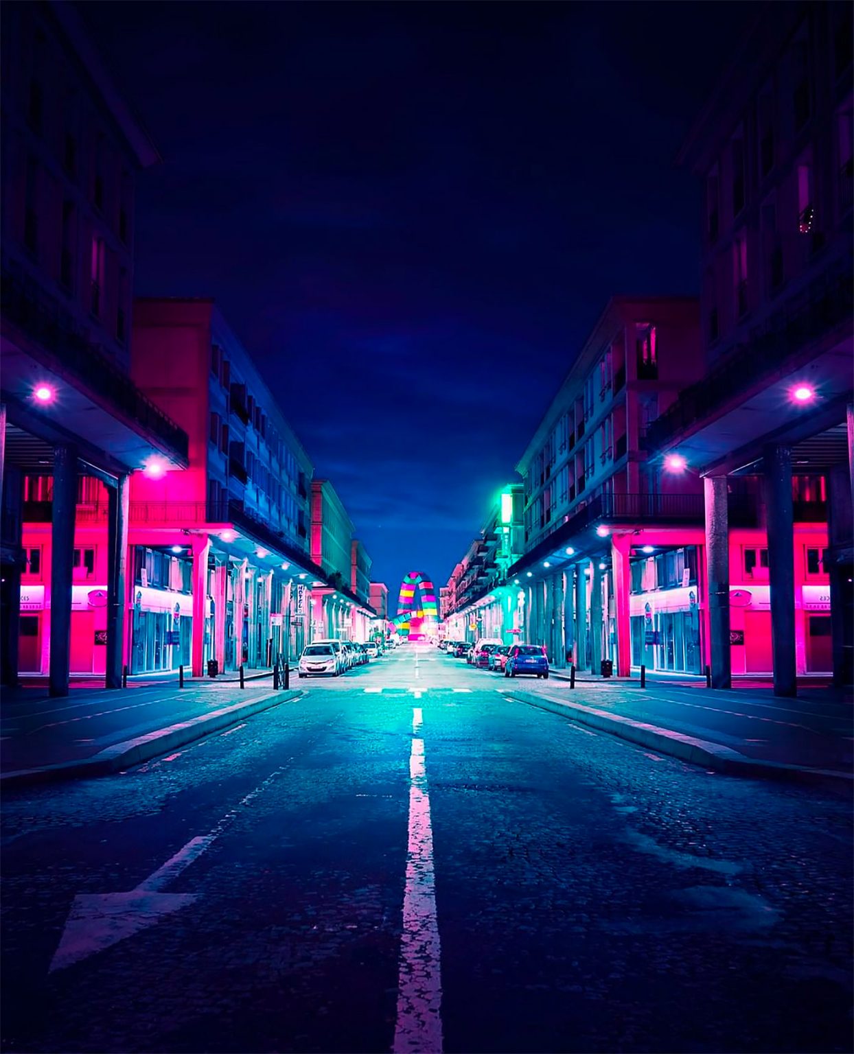 图片[5]-独自在夜晚：灯光下的城市摄影-Deise