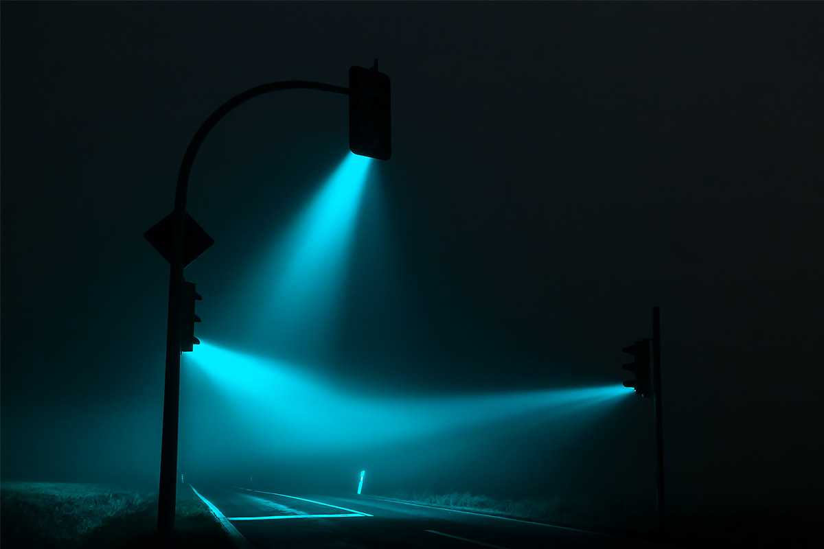 图片[3]-交通灯：夜幕下迷人得灯光摄影-Deise