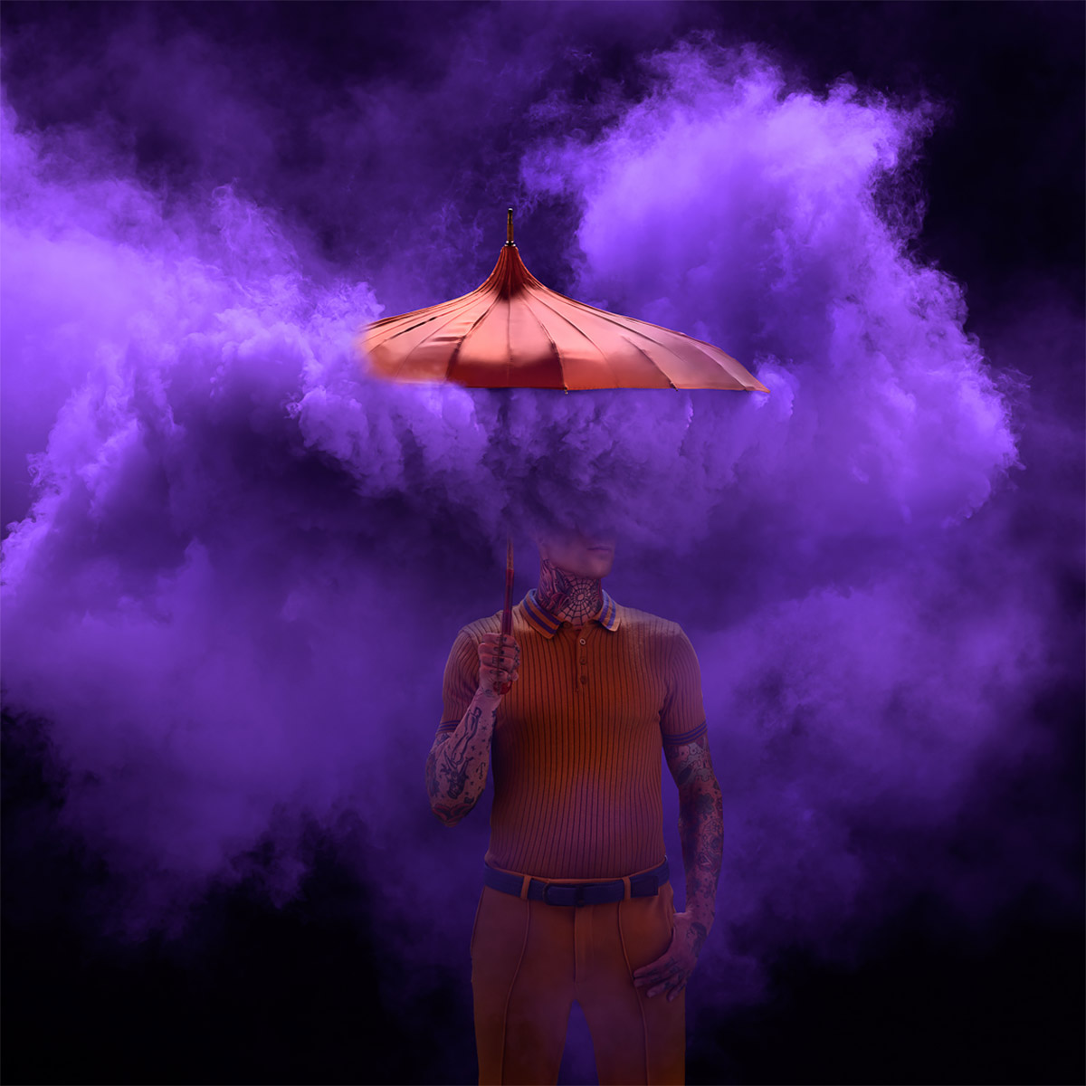 图片[4]-烟雾：复古雨伞下的视觉摄影-Deise