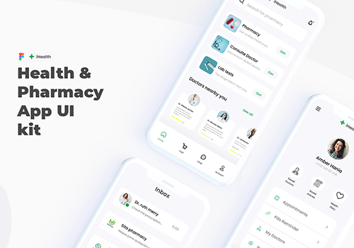 Health & Pharmacy社区健康药房UI工具包