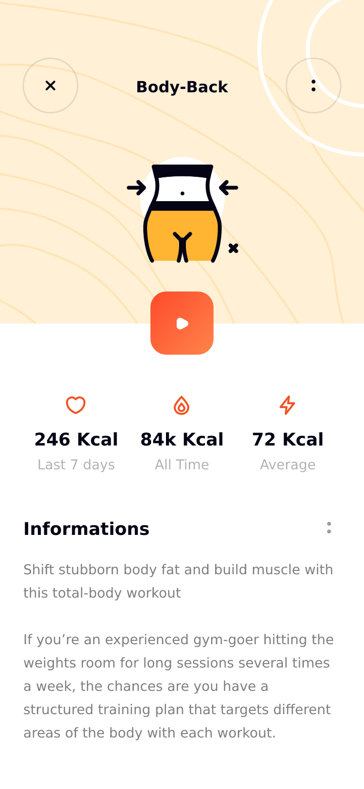 CaFit运动健身锻炼应用App Ui界面插图4