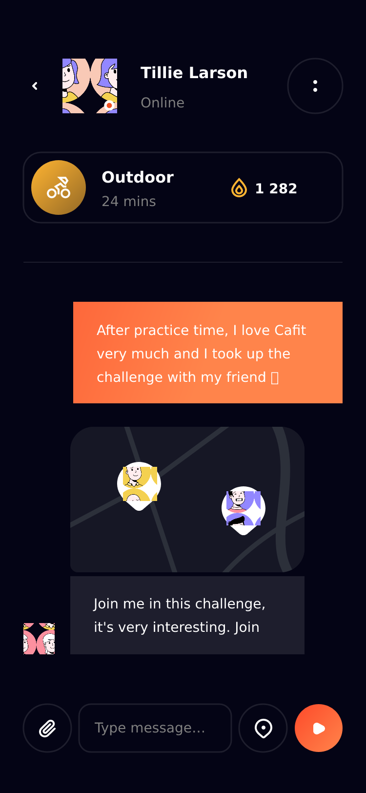 CaFit运动健身锻炼应用App Ui界面插图8