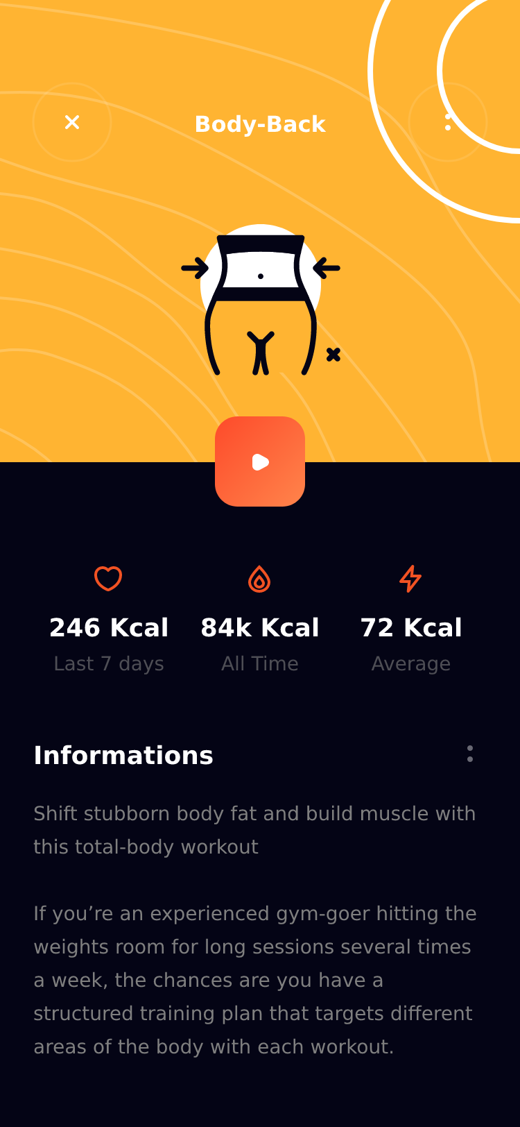 CaFit运动健身锻炼应用App Ui界面插图9