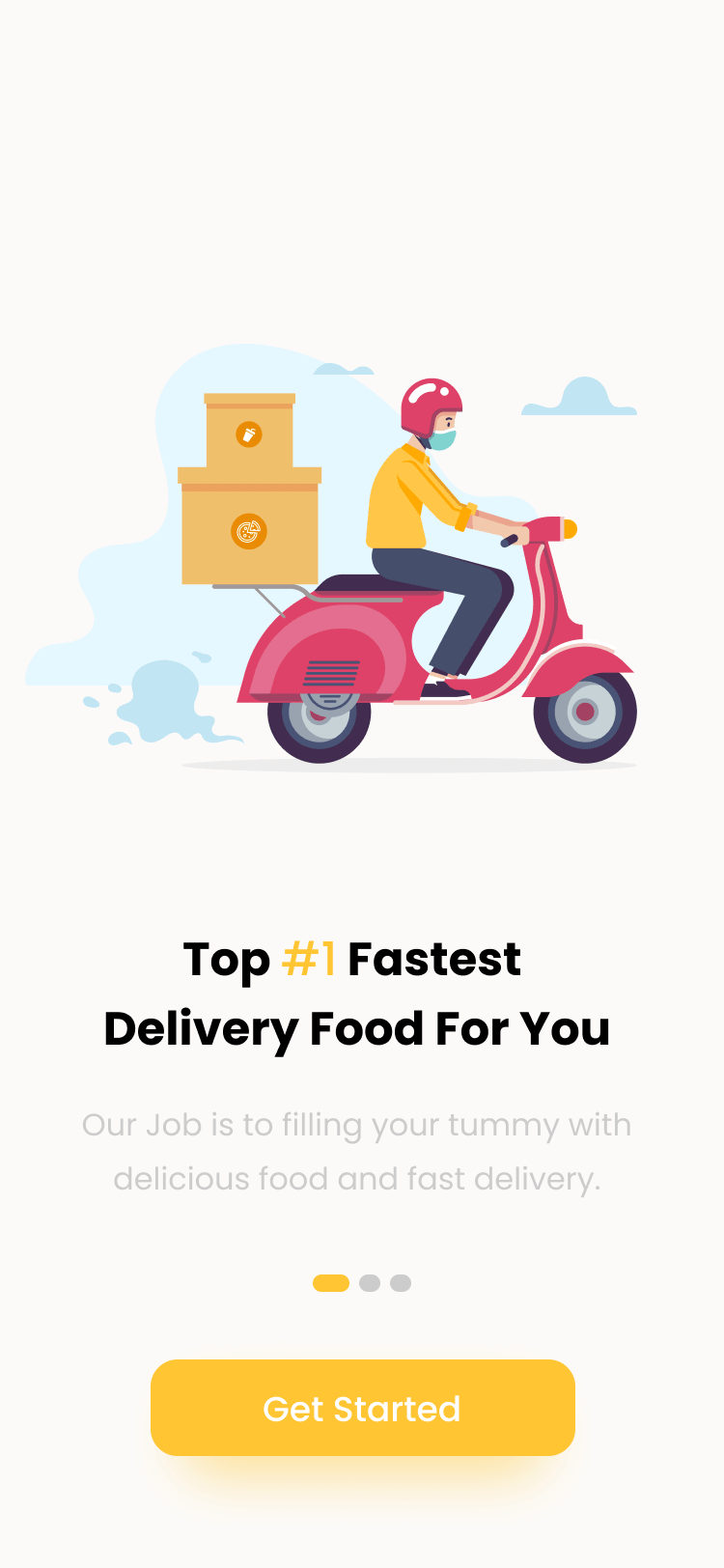 图片[1]-Pizza披萨美食外卖配送应用App Ui界面-经验灵感