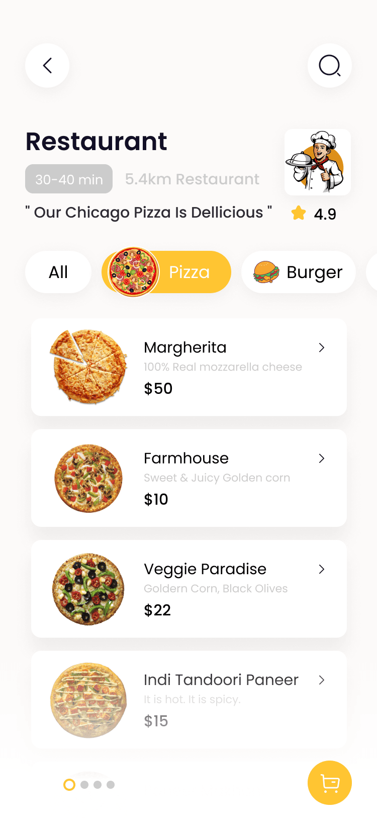 图片[2]-Pizza披萨美食外卖配送应用App Ui界面-经验灵感