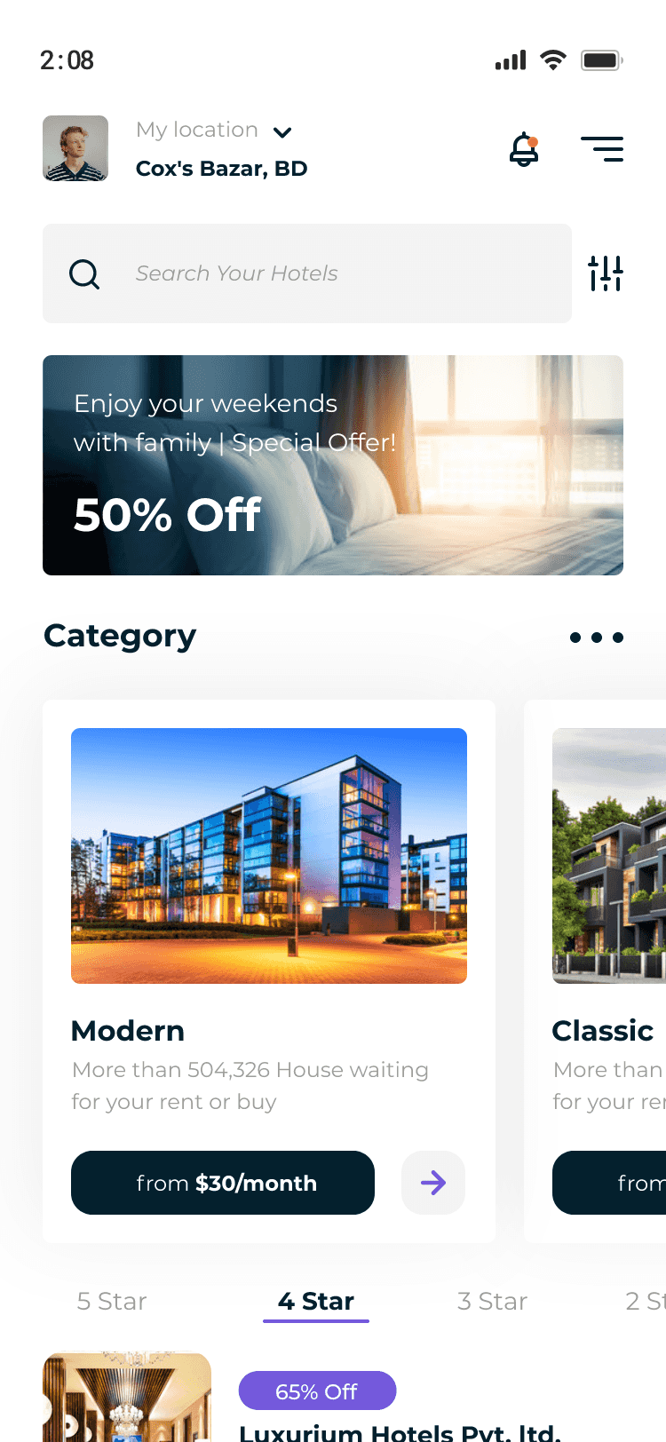 图片[1]-Hotel酒店住宿预订应用App Ui界面-经验灵感