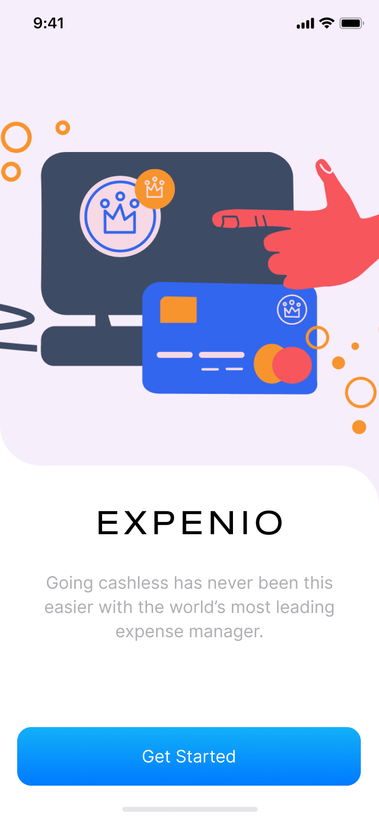 Expenio个人钱包支付信息App Ui界面插图1