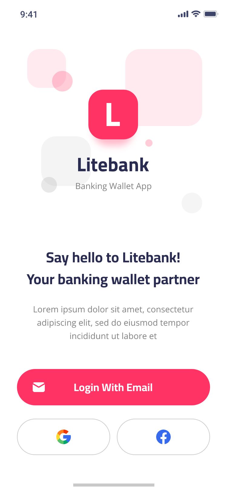 LiteBank金融银行钱包App Ui界面插图2