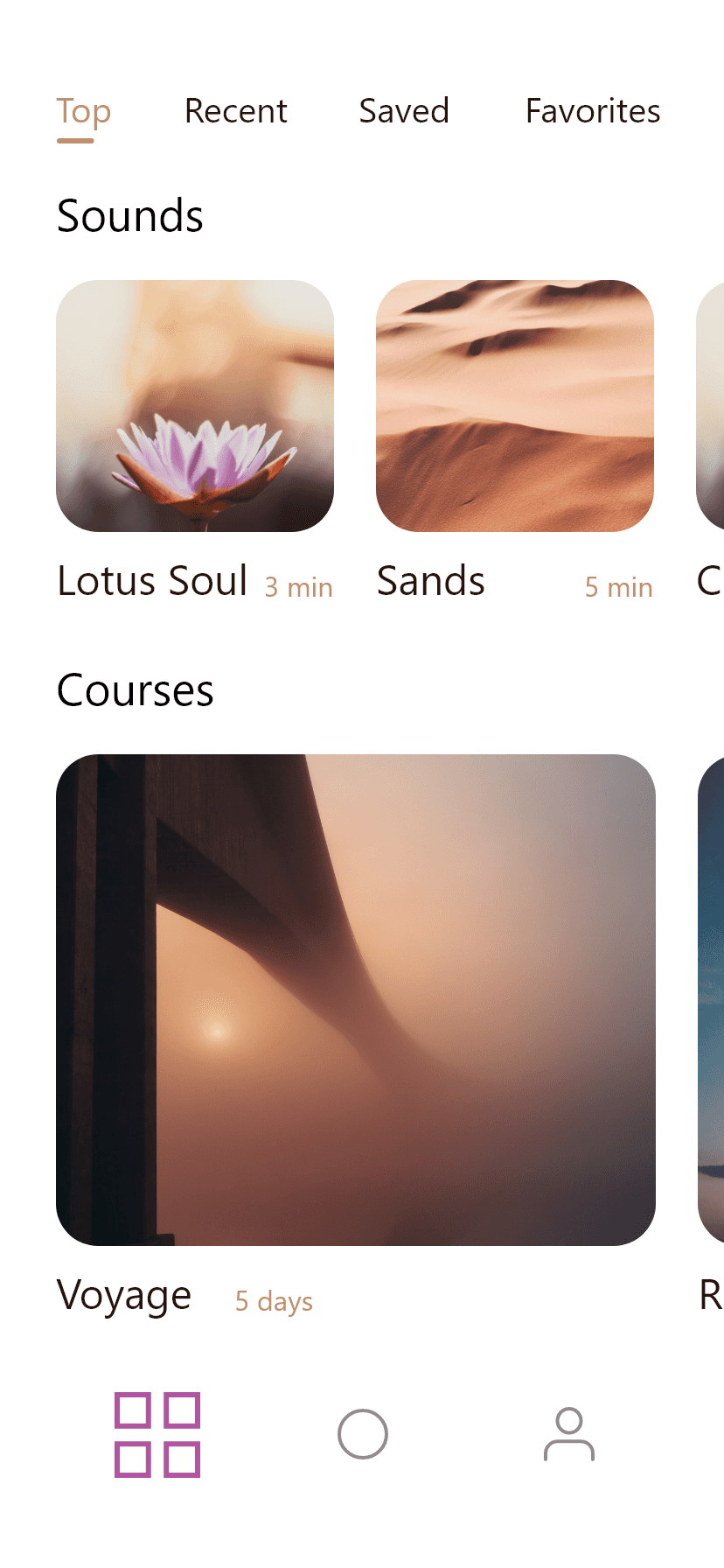 图片[3]-Lotus Meditation健康冥想养身APP UI界面-经验灵感
