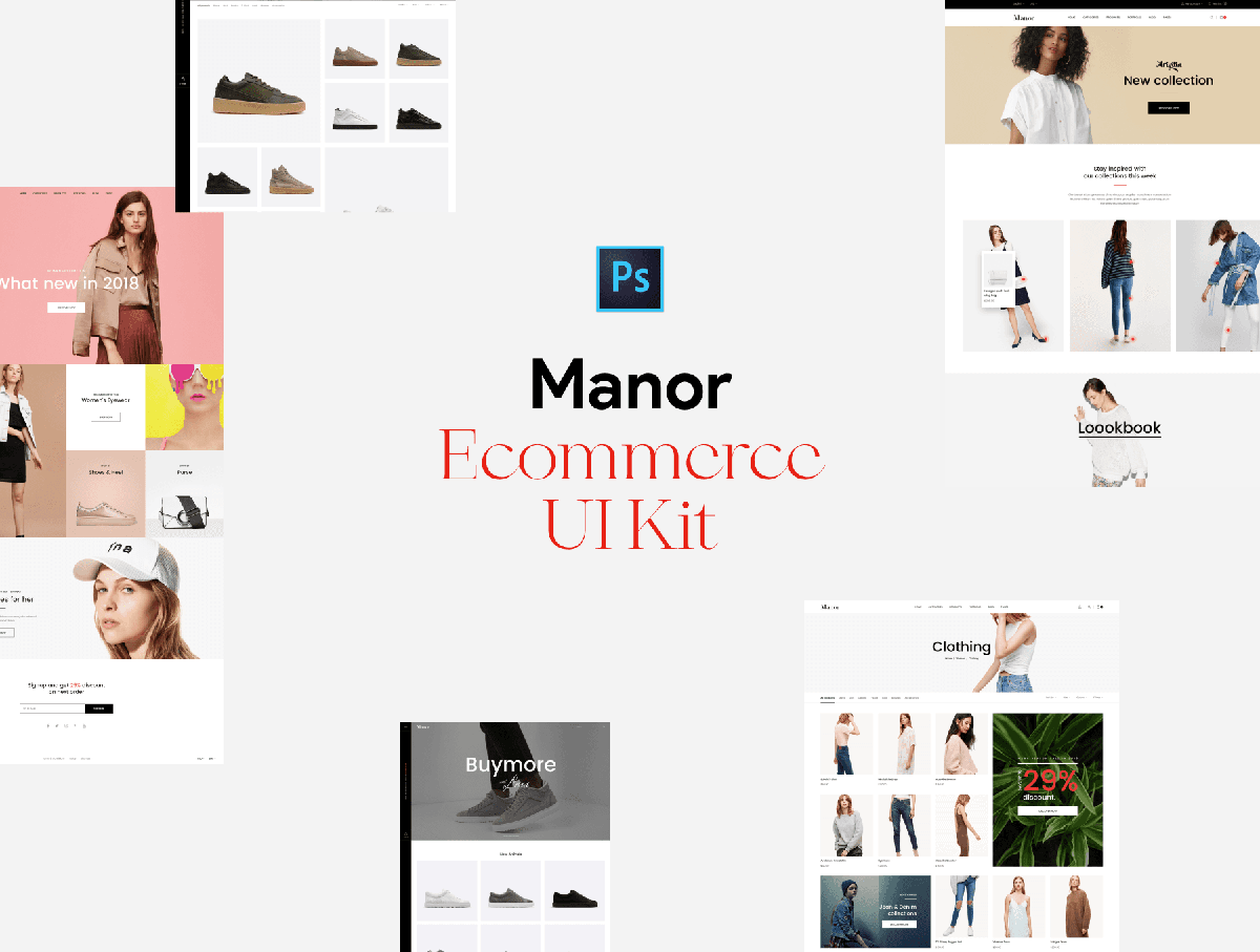 图片[1]-manor时尚配饰电商网页模板-经验灵感