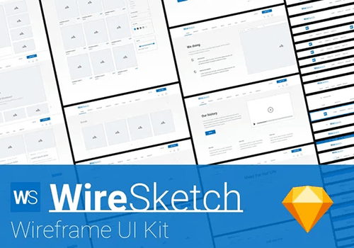 120多种布局WireSketch线框套件-得设创意-Deise