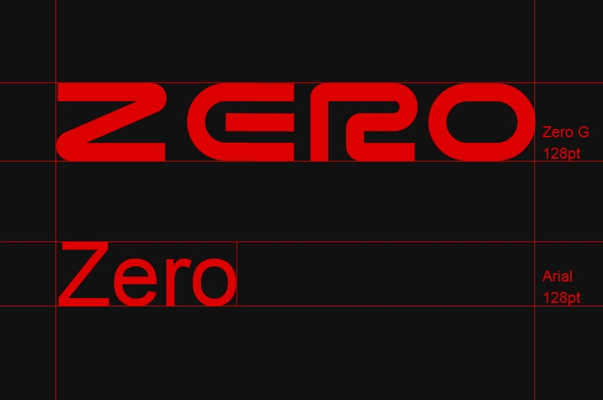 图片[1]-Zero G未来感十足的英文字体-经验灵感