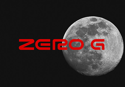 Zero G未来感十足的英文字体-经验灵感