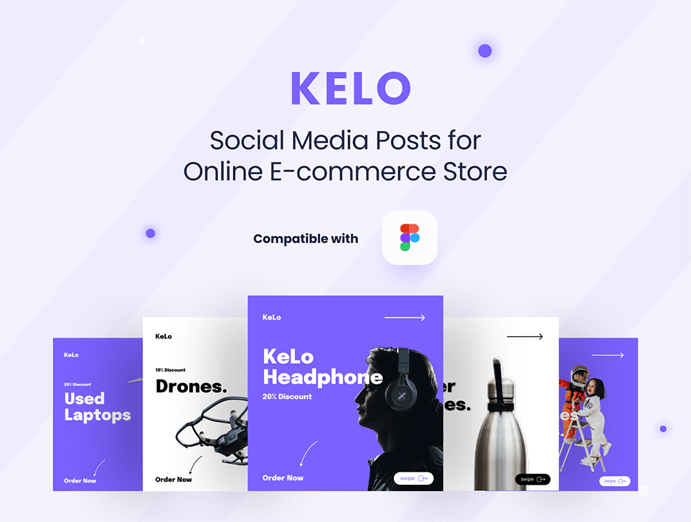 图片[3]-KELO社交媒体电商广告设计工具包-经验灵感