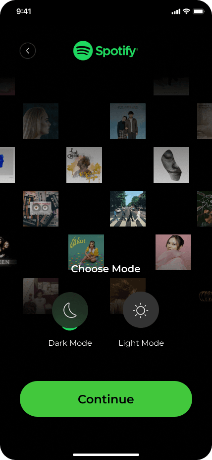 Spotify音乐媒体播放APP UI界面插图9