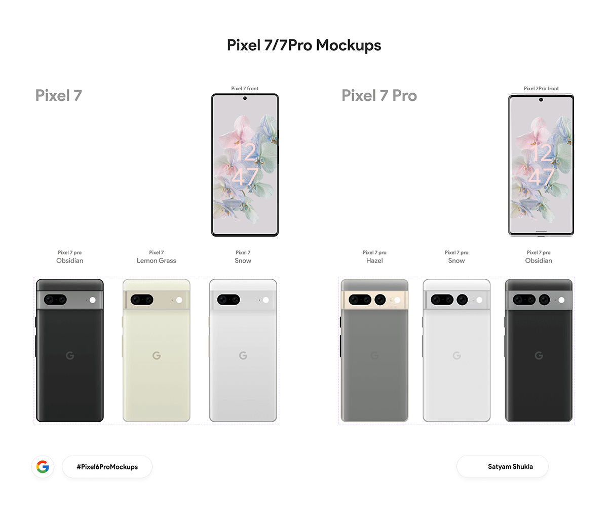 Pixel 7手机模型插图