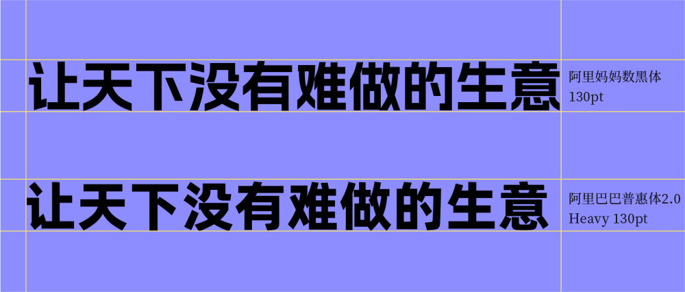 图片[2]-阿里妈妈数黑体！通用性与易用性强的免费中文字体-得设创意