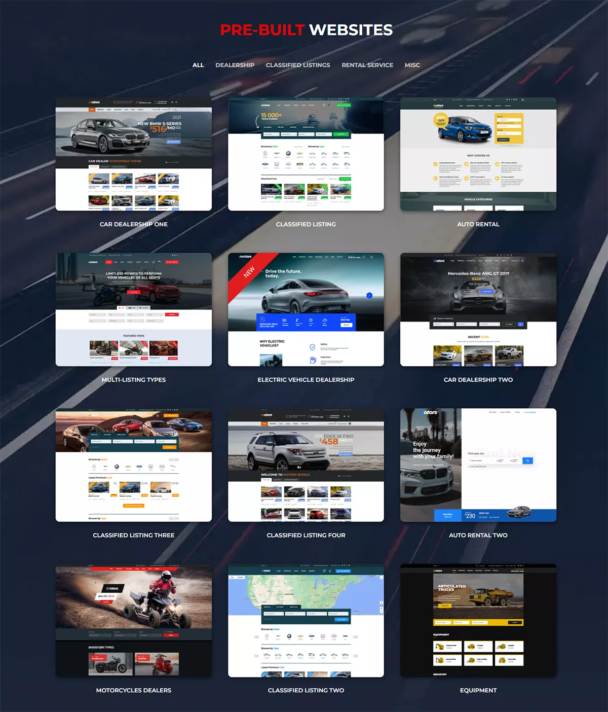 图片[1]-Motors v5.6.5 – 汽车经销商，租赁和上市 WordPress 主题-得设创意