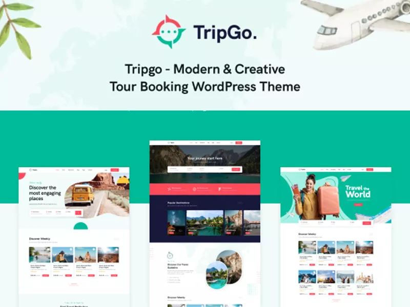 Tripgo v1.2.8 – 旅游预订 WordPress 主题-得设创意