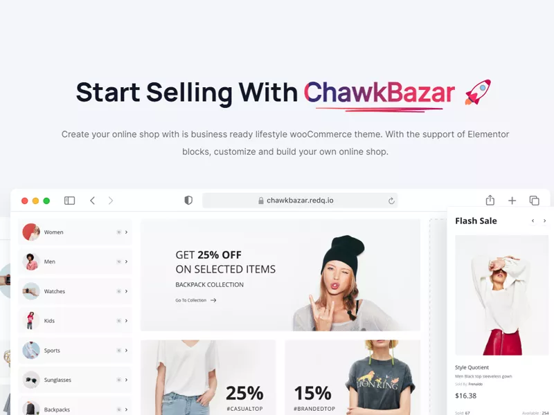 ChawkBazarv2.6.2 – 生活方式和时尚电子商务 WordPress 主题-得设创意